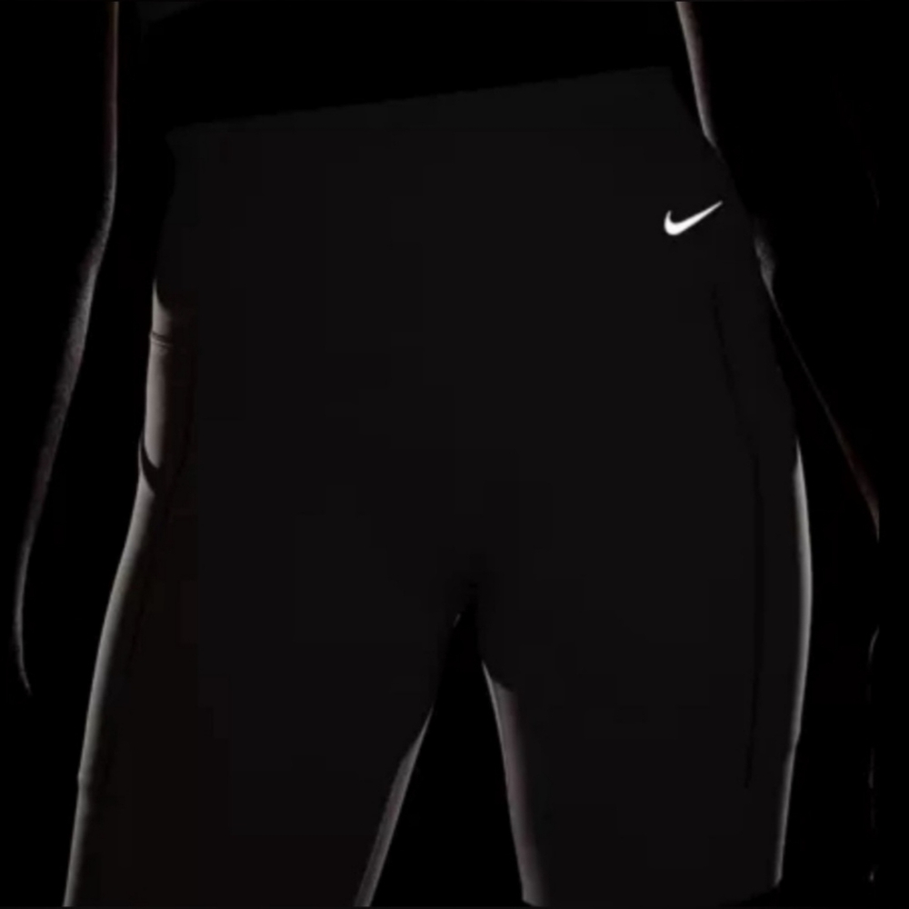 Nike Universa Women's High-Waisted 8" Biker Shorts with Pockets DQ5994-272 Sz M - Picture 7 of 10